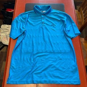 Callaway Opti Dri Men’s Size M Blue with Black Logo Golf Polo. GREAT CONDITION!